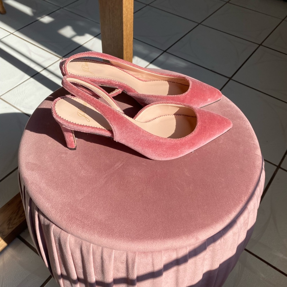 J Crew Women's Pink Colette Slingback